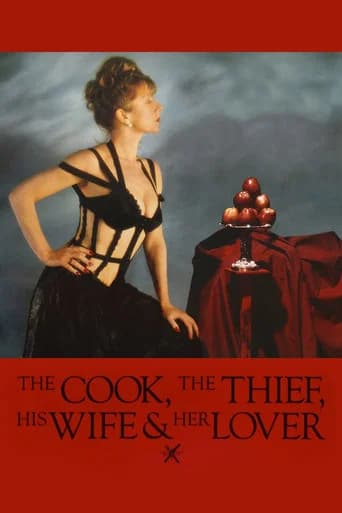 The Cook, the Thief, His Wife & Her Lover (1989) poster