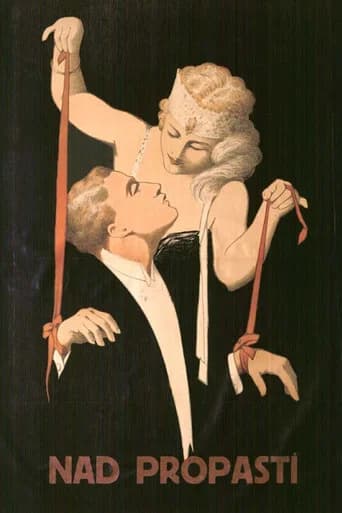 Nad propastí (1922) poster