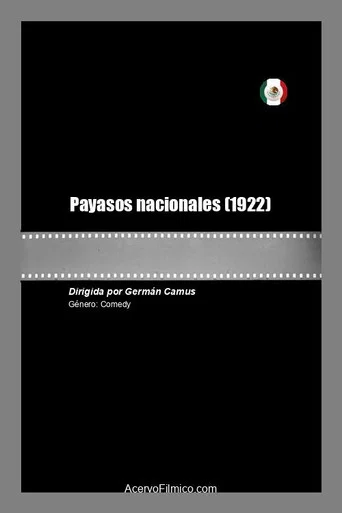 Payasos nacionales (1922) poster