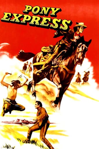 Pony Express (1953) poster