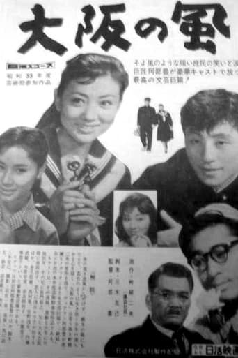 Osaka no kaze (1958) poster