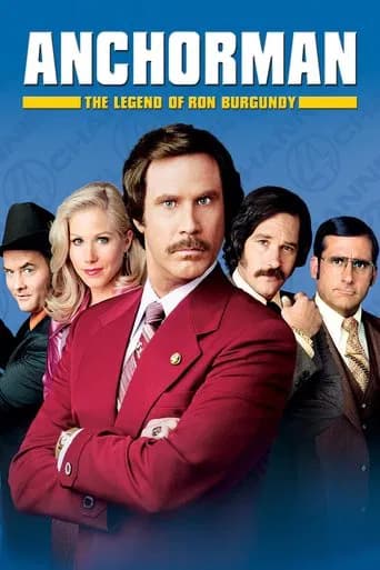 Anchorman: The Legend of Ron Burgundy (2004) poster
