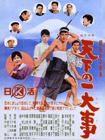 Ginza no jirochō tenka no ichidaiji (1963) poster