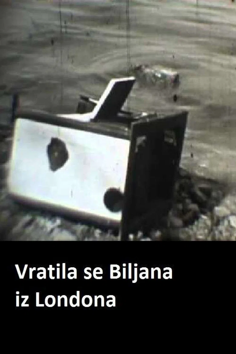 Biljana Returned from London poster