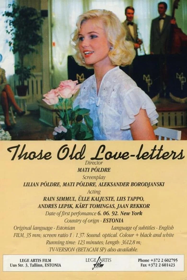 Those Old Love-letters poster