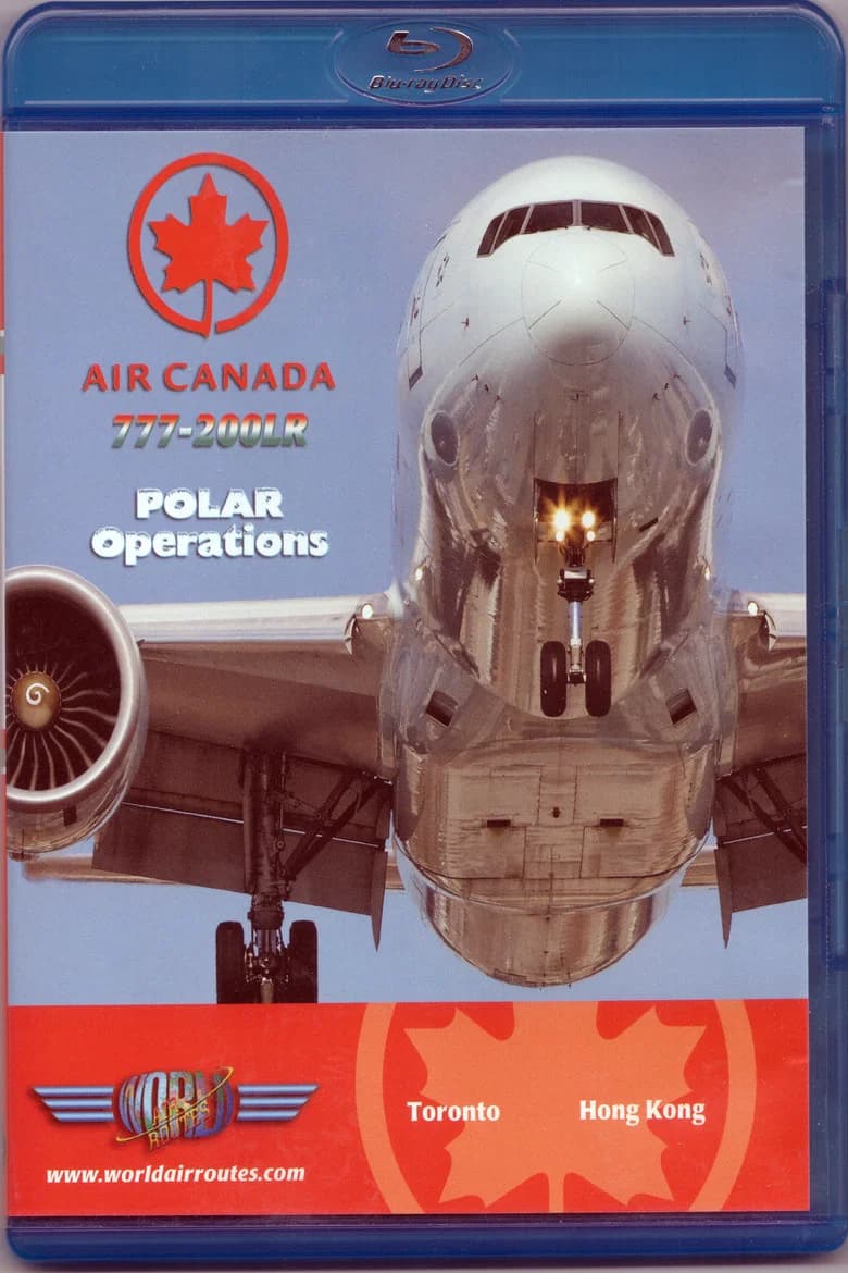 Air Canada 777-200LR Polar Operations poster