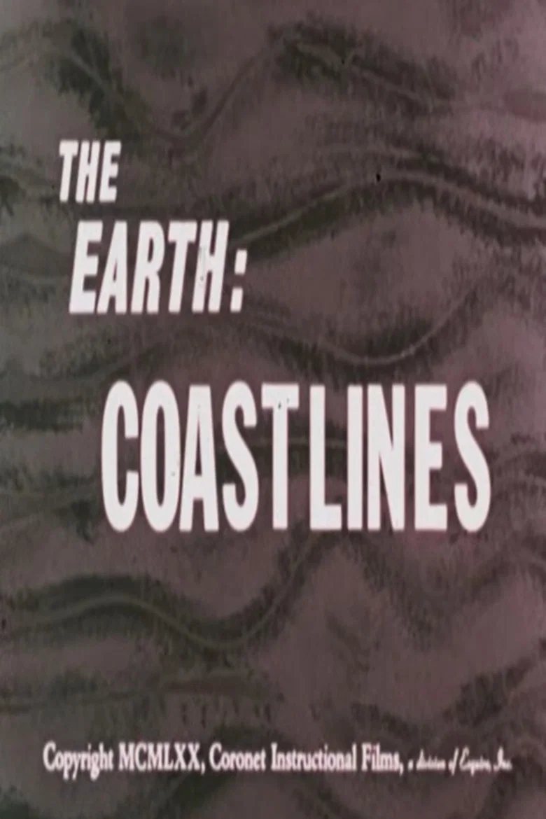 The Earth: Coastlines poster
