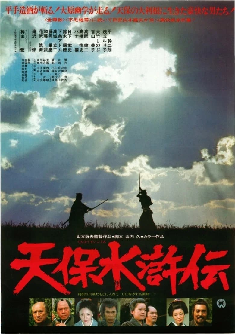 The Tempō Outlaws of the Marsh poster