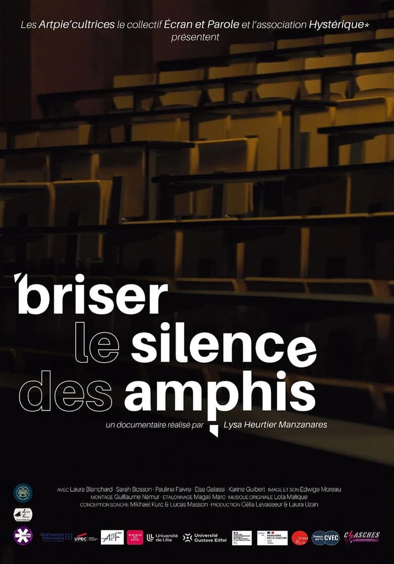 Briser le silence des amphis poster