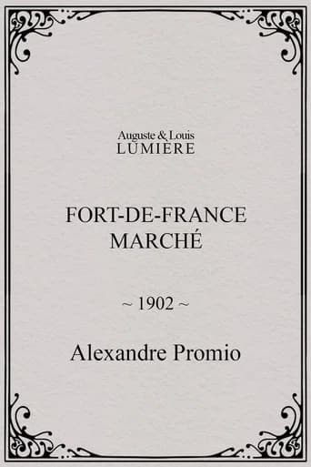 Fort-de-France : marché (1902) poster