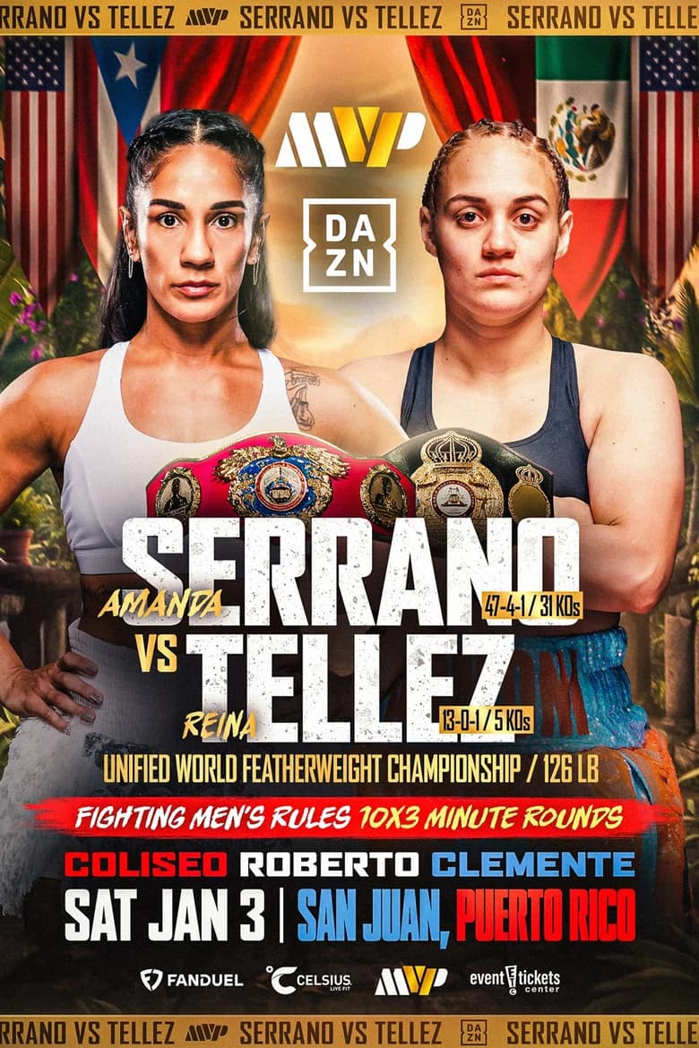 Amanda Serrano vs. Reina Tellez poster